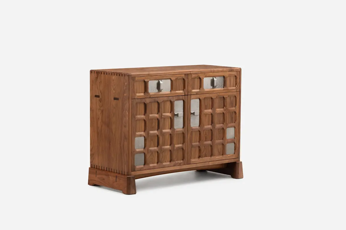 Arts And Crafts 2-Unit Sideboard Tall 1