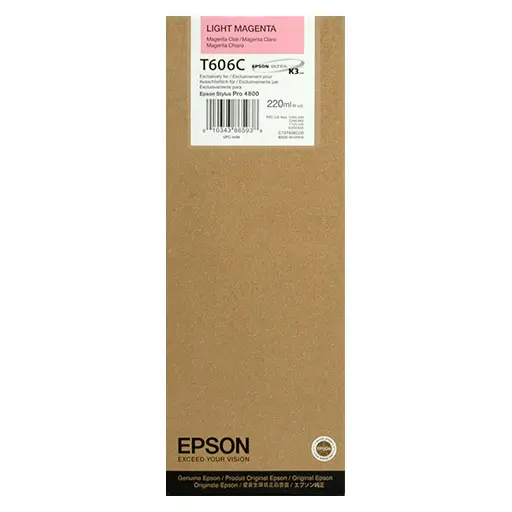 T606c00 Epson Ultrachrome Light Magenta K3 Stylus Pro 4800 2 1