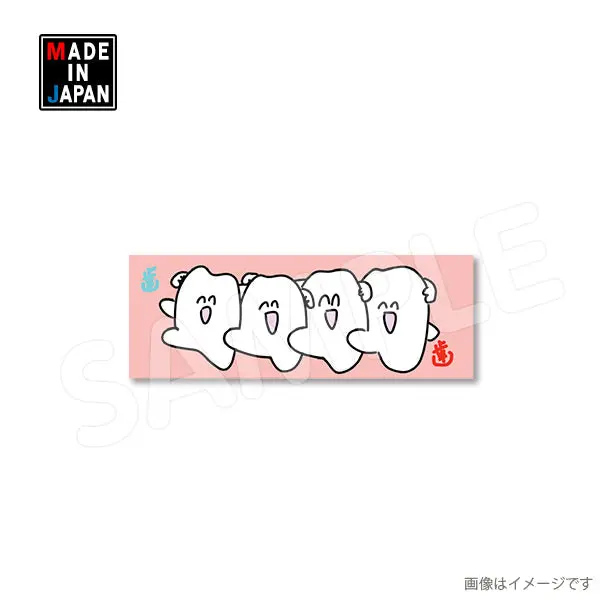 70Ktyome001　缶バッジ70×25　歯のマンガ　カトちゃんの花嫁 1