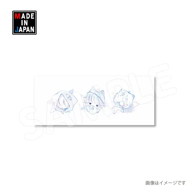 70Tefu002　缶バッジ70×25　てふてふ 1