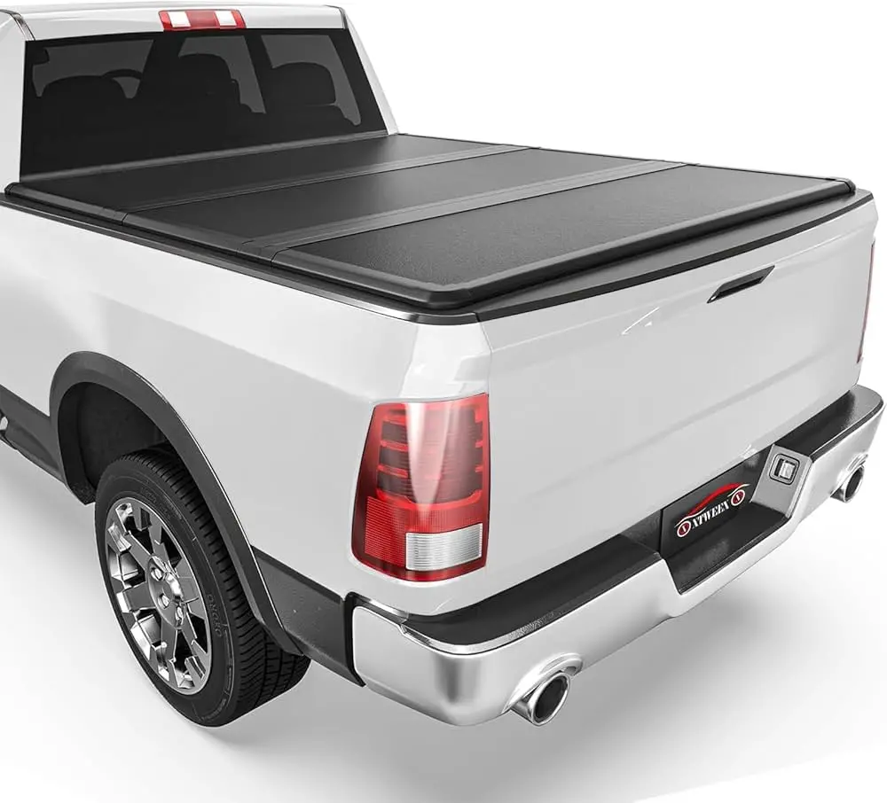 Trailfx Hard Trifold Tonneau Cover For Pickup Trucks - Fits 2019-25 Ram 1500 (New Model) 1