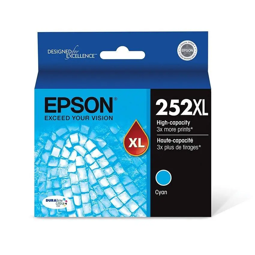 T252xl220-S Epson T252 Db Ul Xl Cyn Ink 1