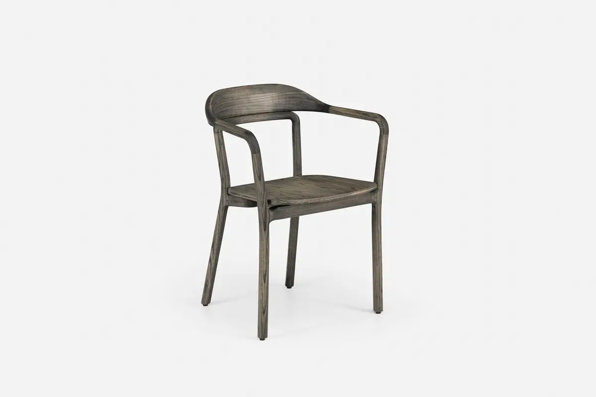 Duet Chair - Timber Seat 1