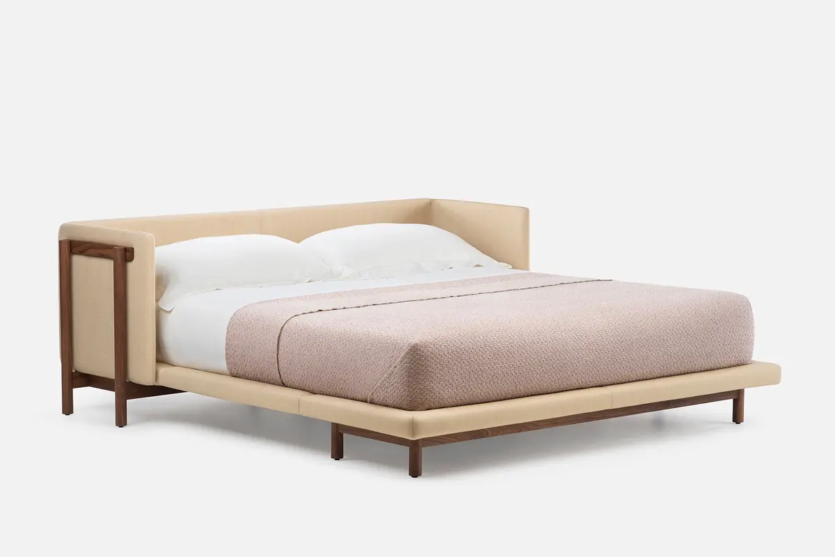 Frame Bed With Arms 1