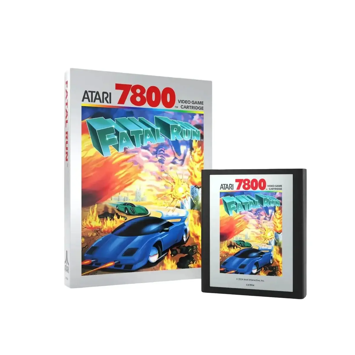 Atari - Fatal Run 7800 Gra Retro 1