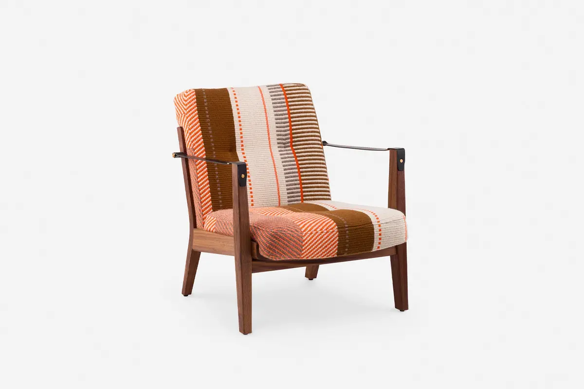 Capo Lounge Armchair With Manta Espinhada Upholstery 1