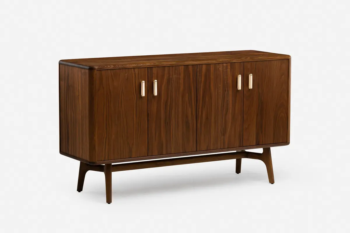 Solo Wide 4-Door Cabinet 1