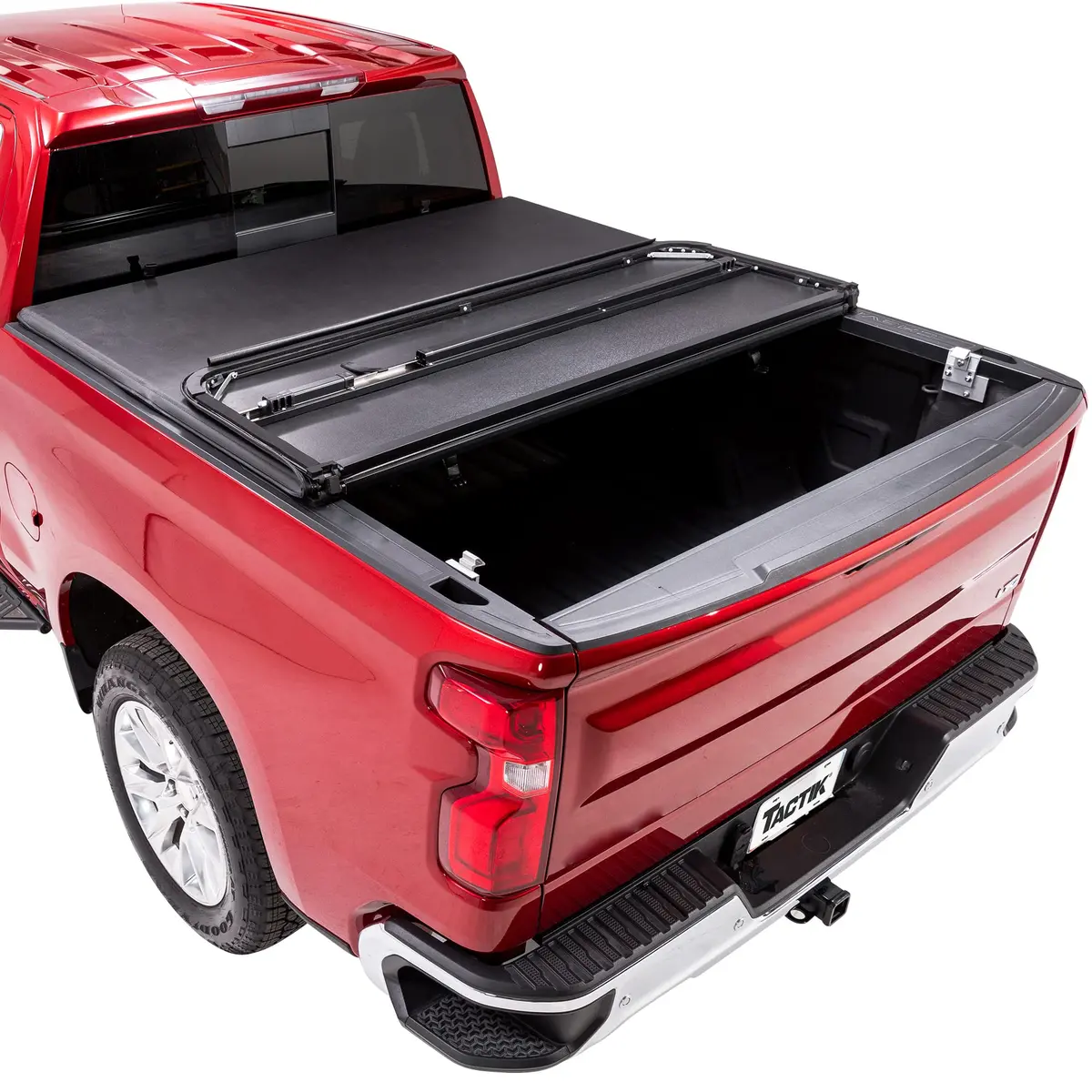 Trailfx Hard Trifold Tonneau Cover For Pickup Trucks - Fits 2007-2021 Toyota Tundra 1