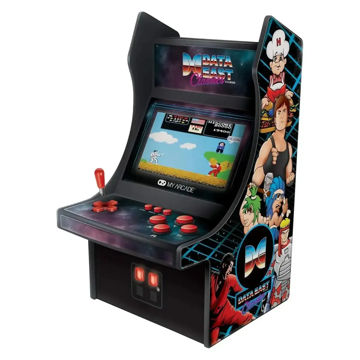 My Arcade - Data East Classics Mini Player Dgunl-3200 - Kolekcjonerska Konsola Do Gier Retro 1