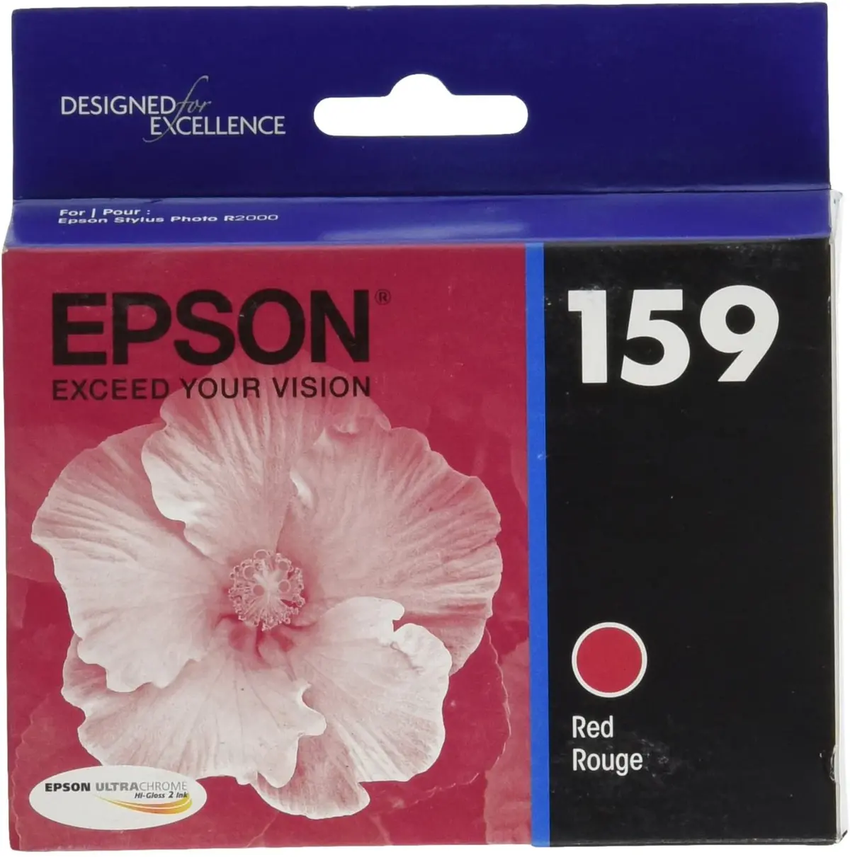 T159720 Epson Ultrachrome Hi-Gloss 2 Red Ink Cartridge Stylu 1