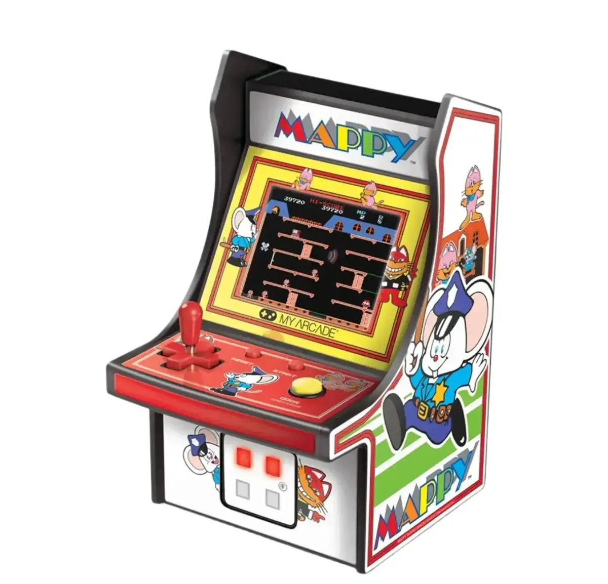 My Arcade - Mappy Micro Player Dgunl-3224 - Kolekcjonerska Konsola Do Gier Retro 1
