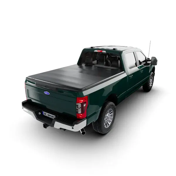 Worksport Pro Vinyl Quad Fold Sc4 Pro 6'6" Fits 1999-16 Ford Super Duty F-250/F-350 W/O Utility Track System Short Bed 1
