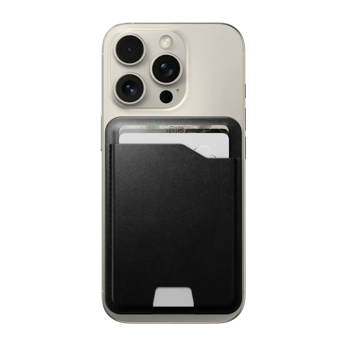 Nomad – Leather Mag Wallet Find My Tracking - Skórzany Portfel Na Karty Z Magsafe 1