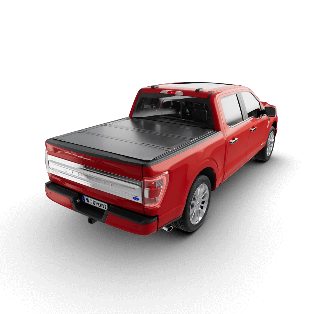 Worksport Al4 Hard Aluminum Full 2009–2014 Bed Access Tonneau Cover For Ford F-150 5'6" Short Bed 1