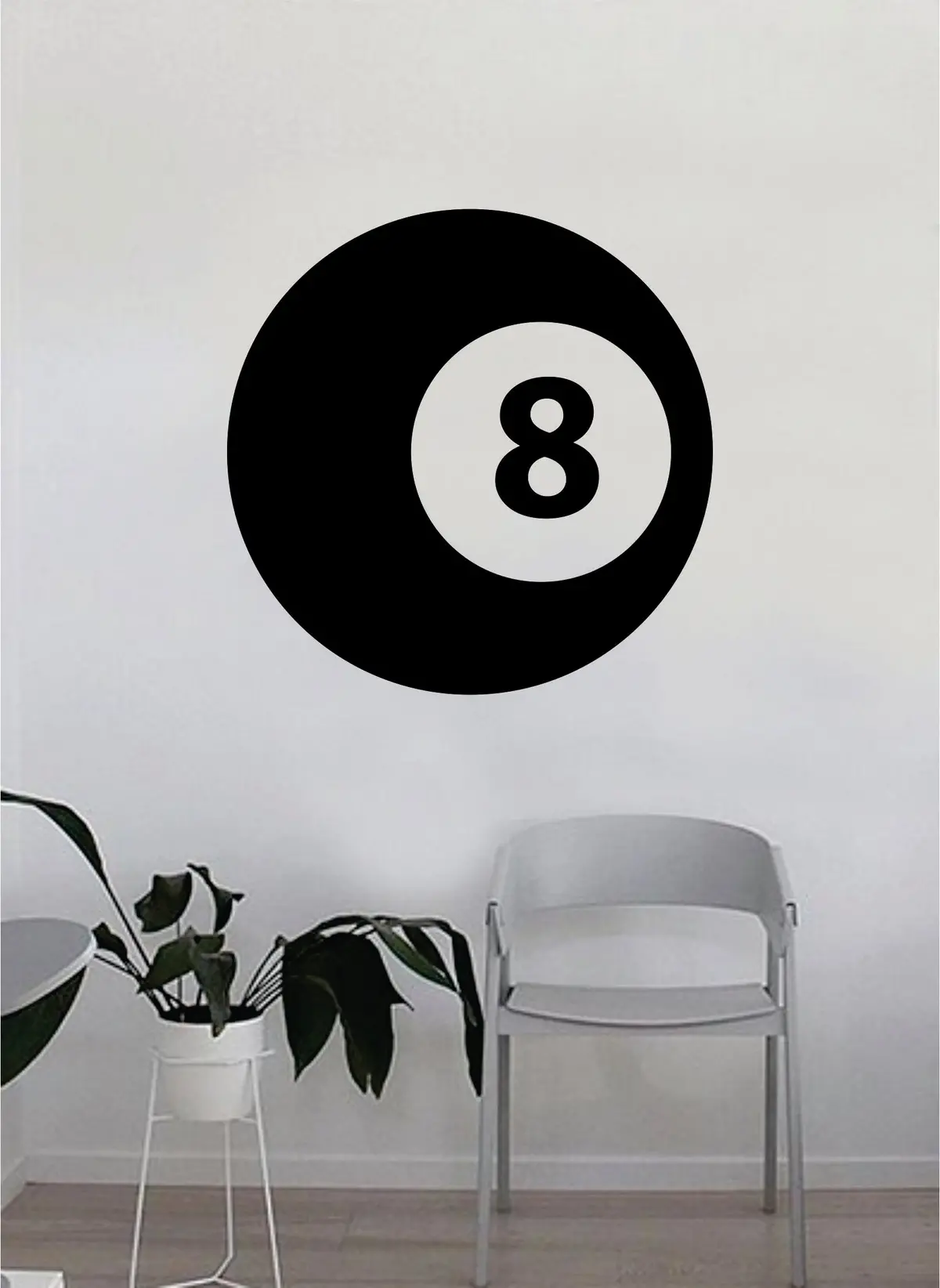 8Ball Pool Decal Sticker Room Bedroom Wall Vinyl Art Decor Girl Boy Teen Kids Sports Pool Hall 1