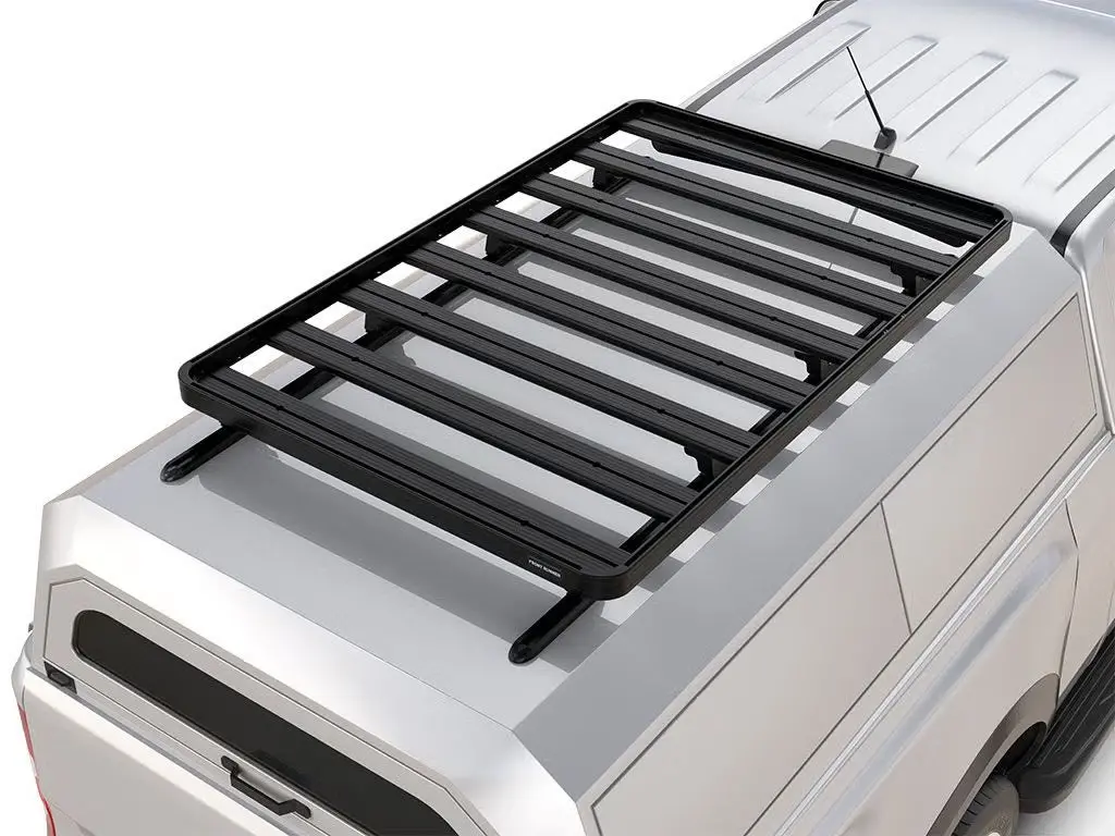 Front Runner Slimline Ii Rack Kit For Truck Canopy Or Trailer – Tall Design, 1475(W) X 1560(L), Black Aluminum 1