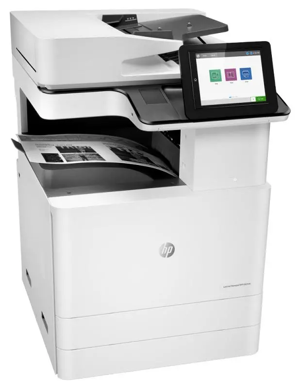 $45/Month Repo - Hp Laserjet Managed Mfp E62565hs Monochrome Multifunction Laser Printer Scanner Office Copier 1