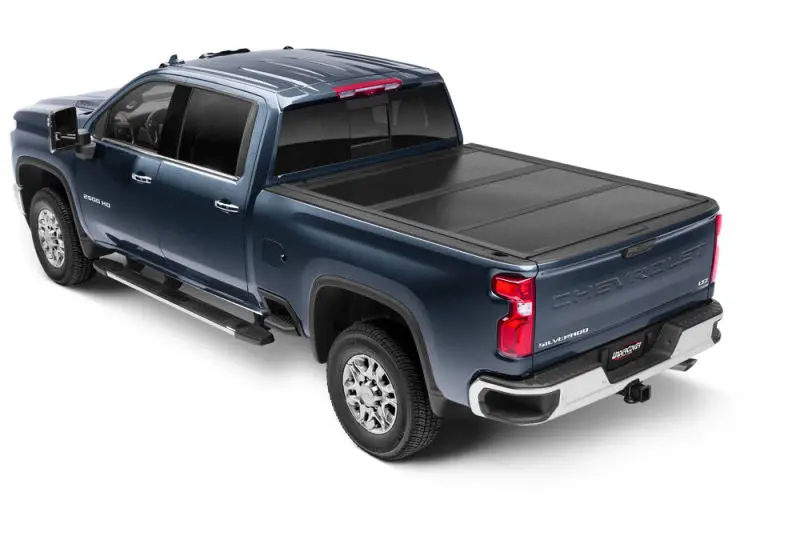 Undercover Flex Folding Tonneau Cover 8' Fits 2020-24 Silverado/Sierra 1