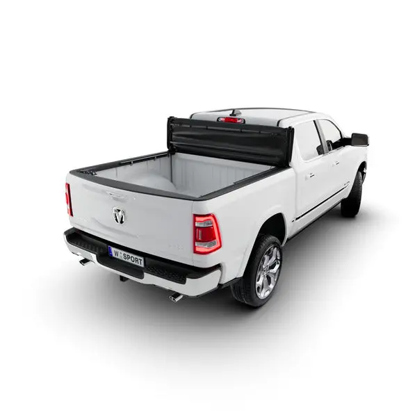 Worksport Pro Vinyl Quad Fold Sc4 Pro 8' Fits 2019-23 Ram 1500/2500/3500 W/O Rambox W/O Utility Track System Long Bed 1
