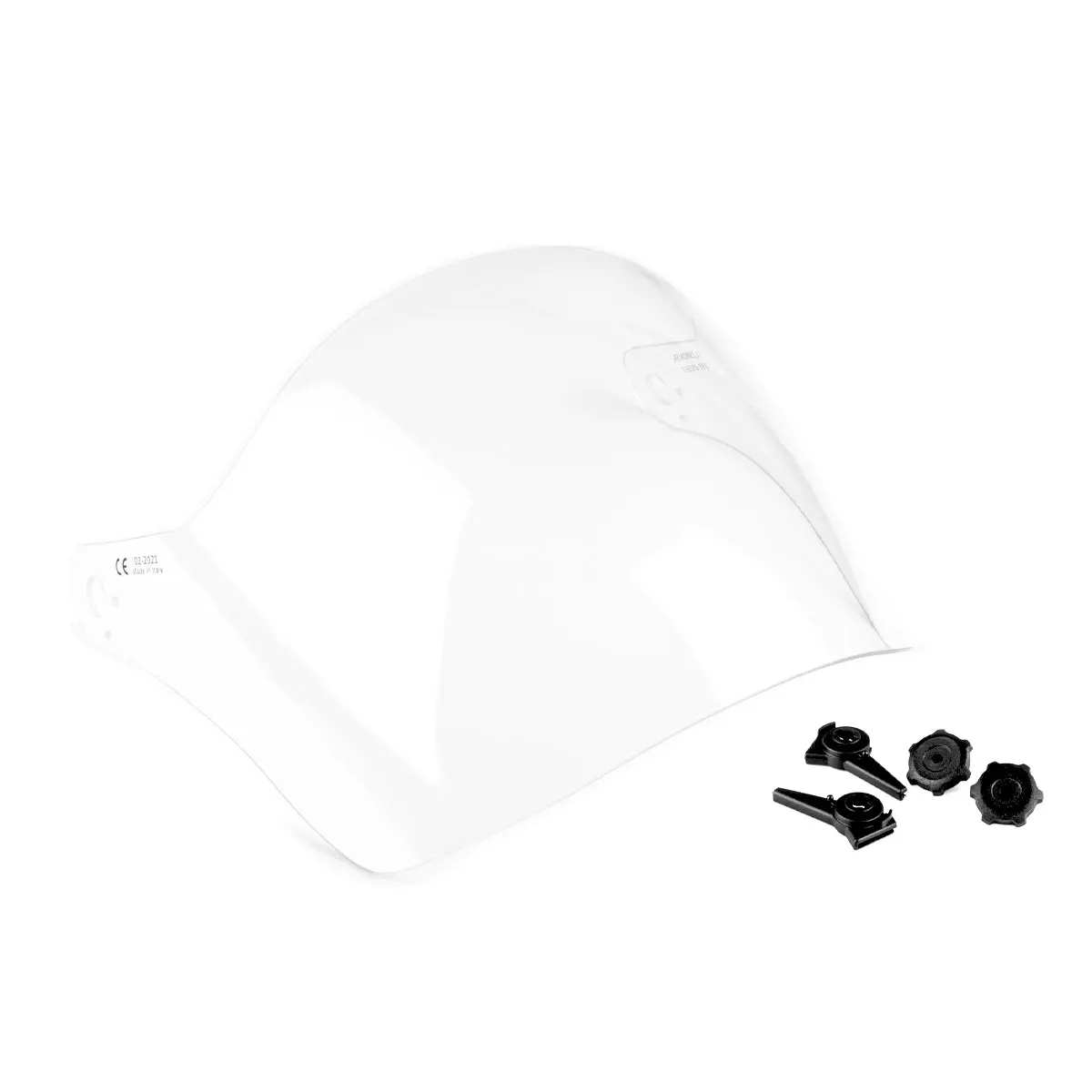 Transparent Large Visor For Ampere Helmet 1