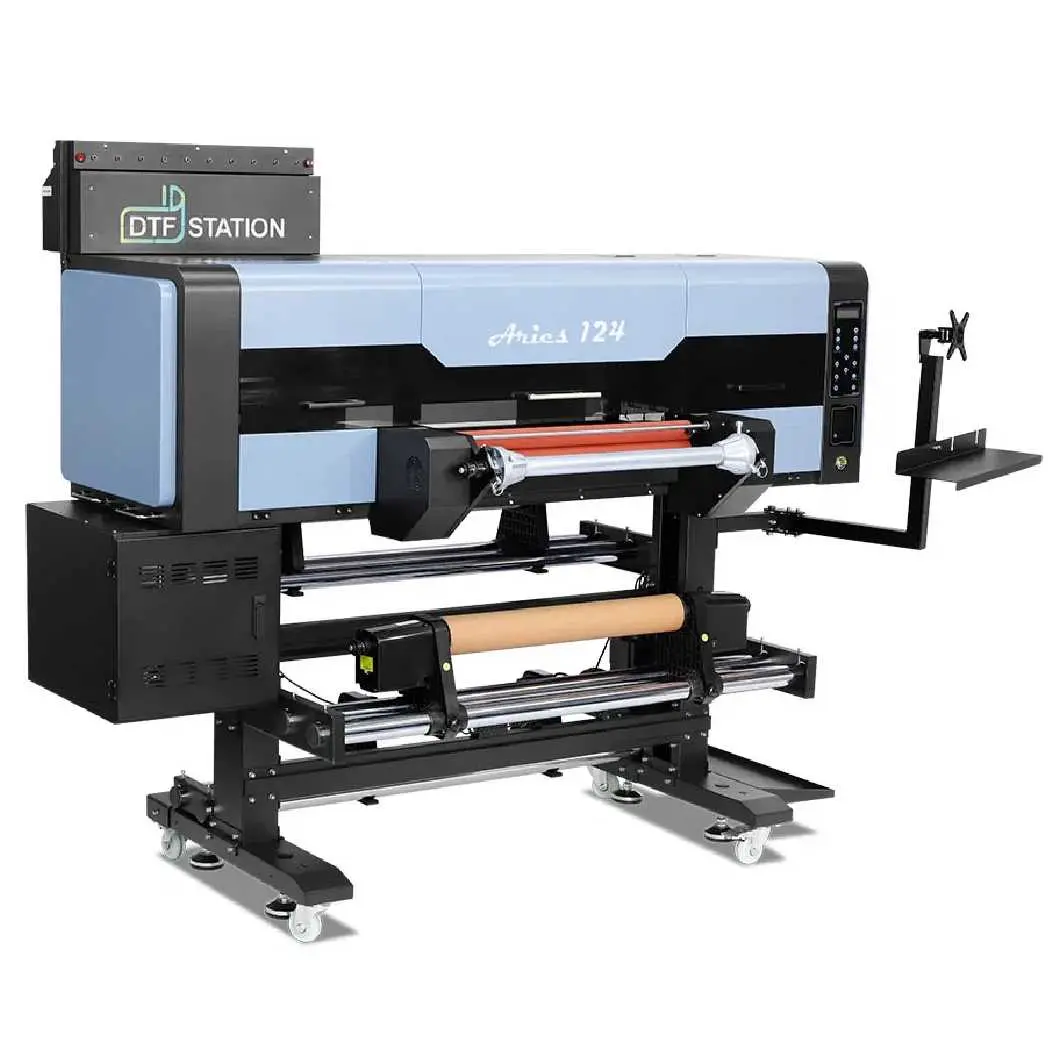 $449/Month - Aries 124 – 24" (60Cm) Commercial Uv Dtf Printer With Automatic Lamination 1