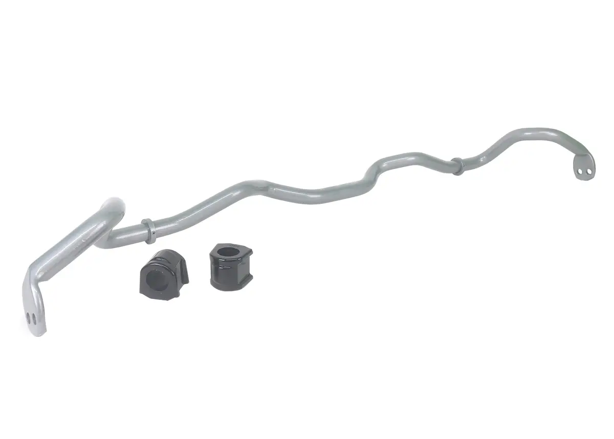 Whiteline Front Sway Bar For Compact Sports Cars - Fits 2022-2024 Subaru Wrx - 24Mm 2 Point Adjustable (Silver Finish) 1