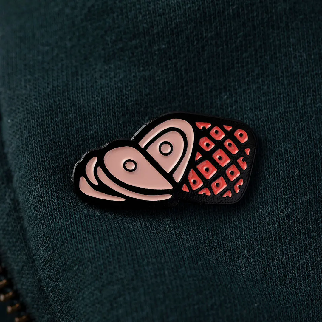 'Ham' Enamel Pin 1