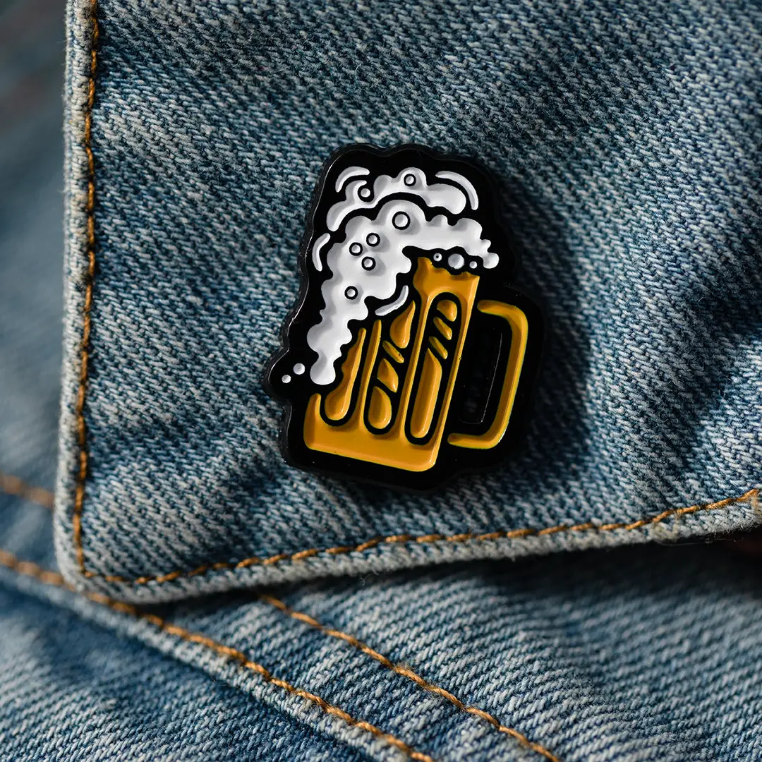 "Cheers!" Enamel Pin 1