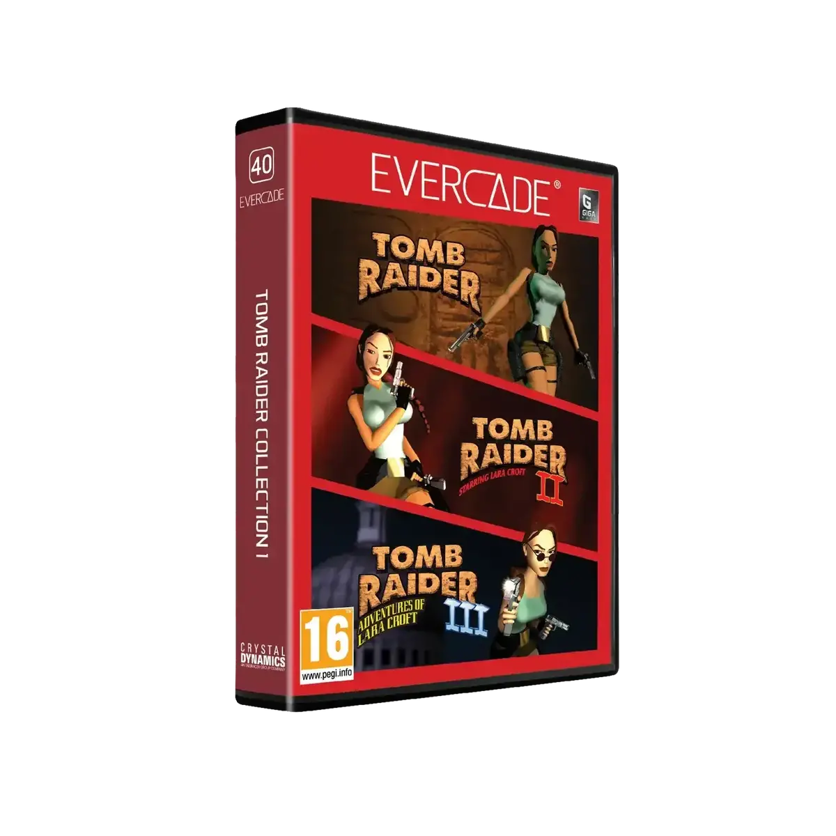 Evercade - Tomb Raider Collection 1 - Zestaw Gier Retro 1