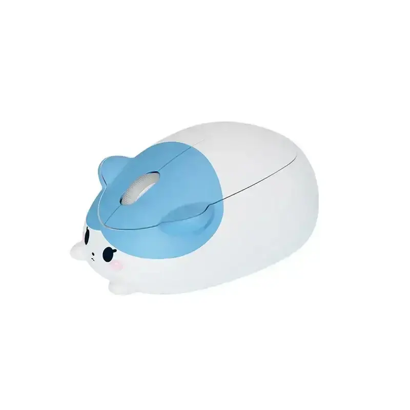 Akko - Blue And White Cat Mouse - Myszka Bezprzewodowa 1