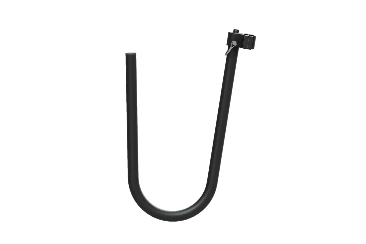 Orion Van Gear Universal Board Hooks For Vans – Fits Roof Racks & Side Ladders – 1.25" Aluminum, Black Powder-Coated, Pair 1