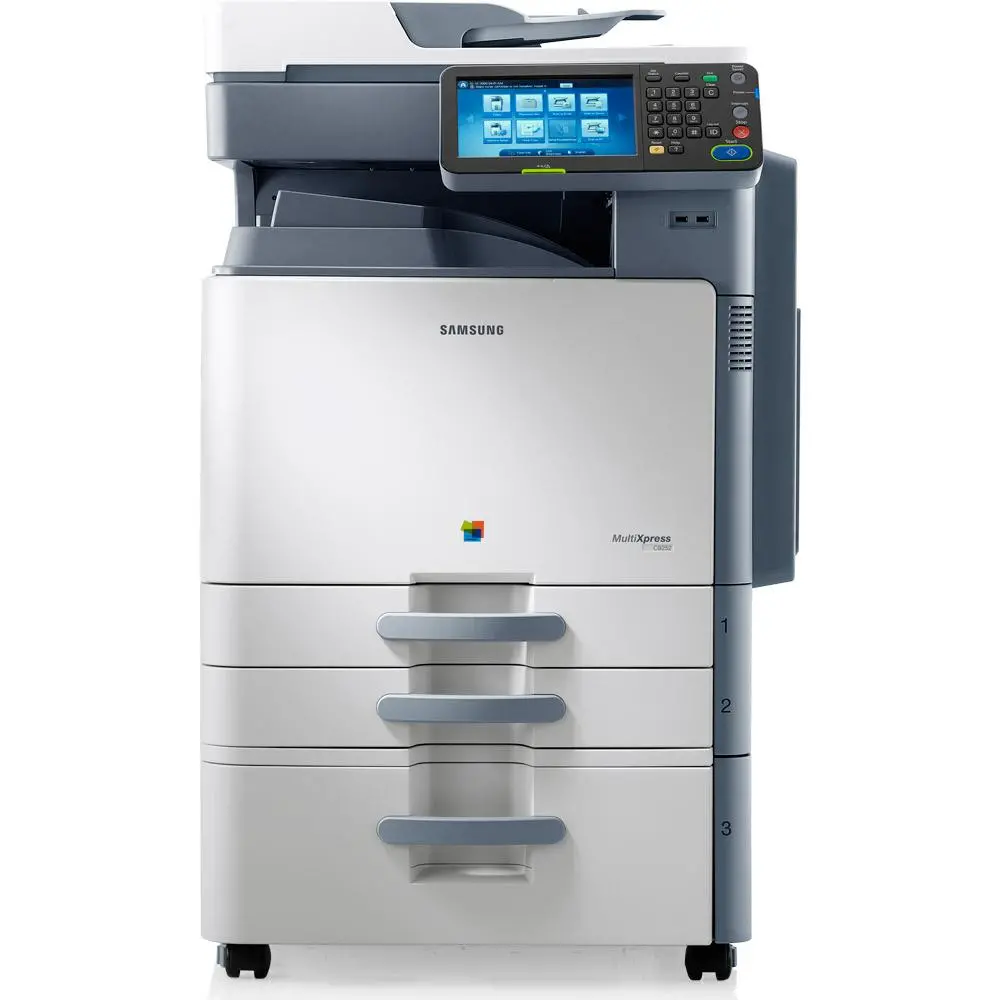 Samsung Multixpress Clx-C9352 Color Multifunction Laser Printer, 4 Paper Cassettes, Lcd, 11X17 For Office | Production Printer 1