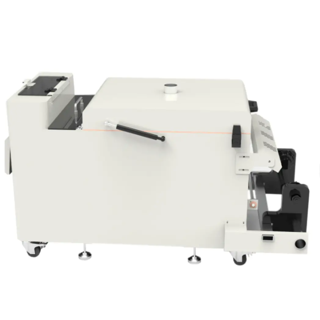 Absolute Color 15In (380Mm) Deluxe Automatic Tpu Adhesive Powder Shaker And Dryer Machine With Touch Screen 2