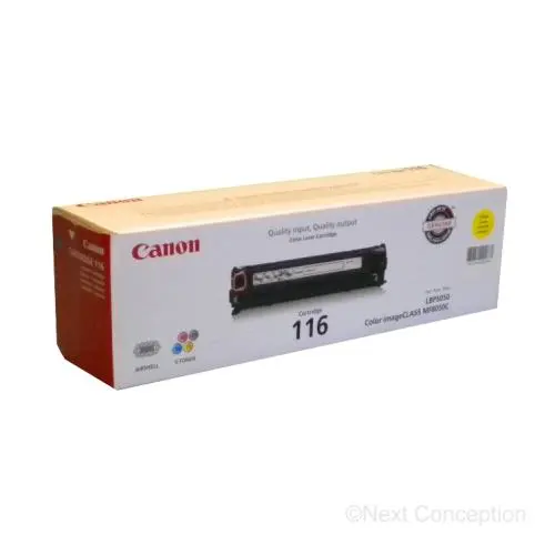 1977B001aa Canon 116Y Yellow Toner 1