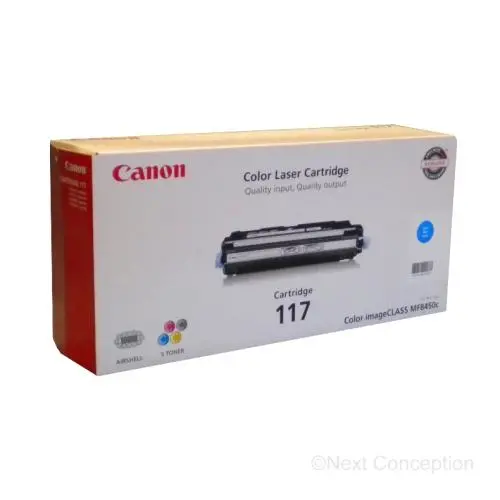 2577B001aa Canon 117C Cyan Toner 1