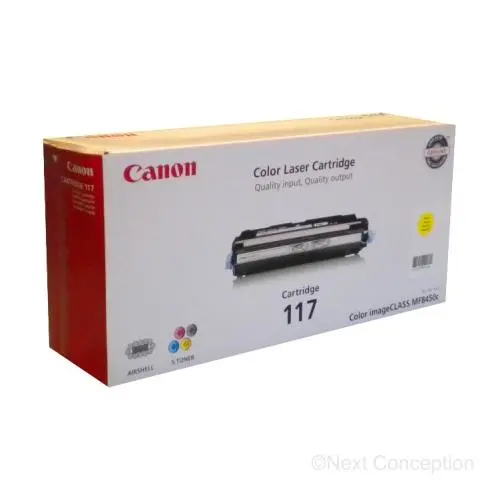 2575B001aa Canon 117Y Yellow Toner 1