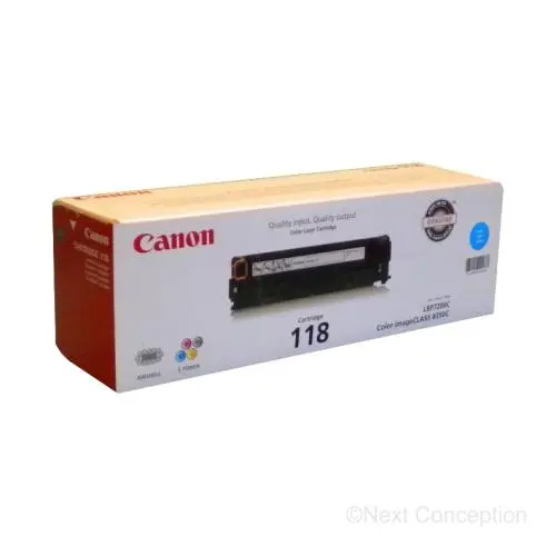 2661B001 Canon 118C Cyan Toner 1