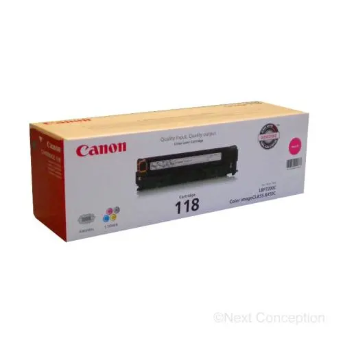 2660B001 Canon 118M Magenta Toner 1