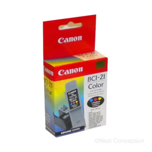 0955A003 Canon Bci21 Color Ink Tank For Bc21e 1