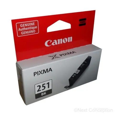 6513B001 Canon Cli251bk Black Ink 1