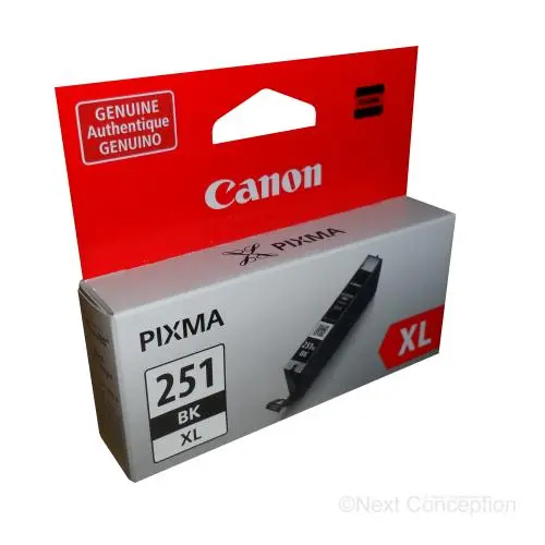 6448B001 Canon Cli251xl Black High Yield Ink 1