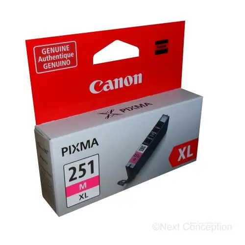 6450B001 Canon Cli251xl Magenta High Yield Ink 1