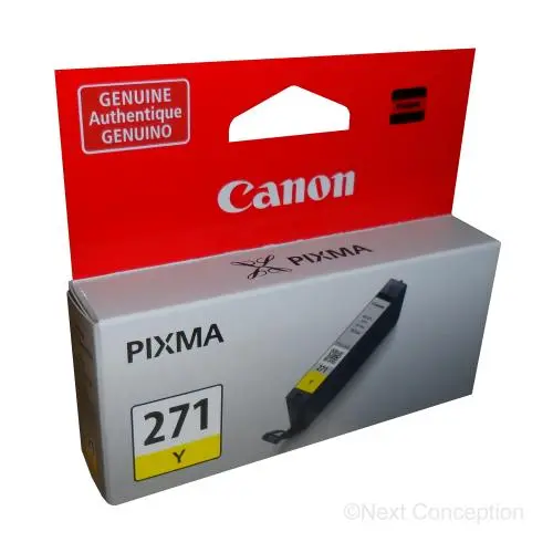 0393C001 Canon Cli271 Yellow Ink 1