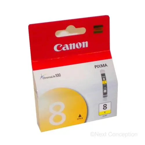 0623B002 Canon Cli8y Yellow Ink Mp800/500/Ip6600 1