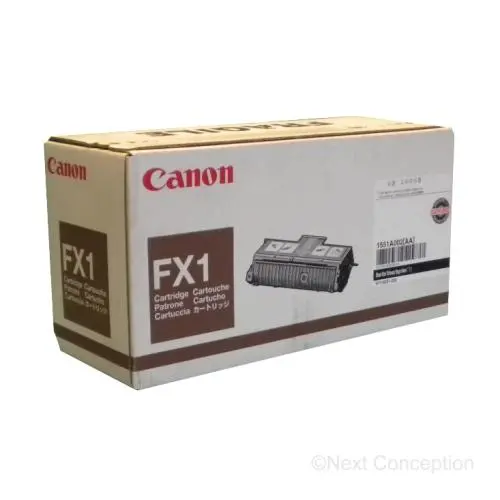 1551A002aa Canon Fx1 Black Toner 1