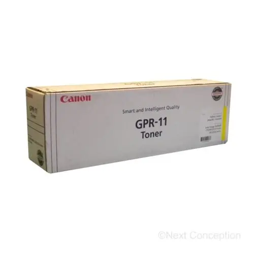 Gpr11y Canon Gpr11 Yellow Toner  Imagerunner 3200 1
