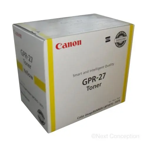 9642A008aa Canon Gpr27y Yellow Toner 1