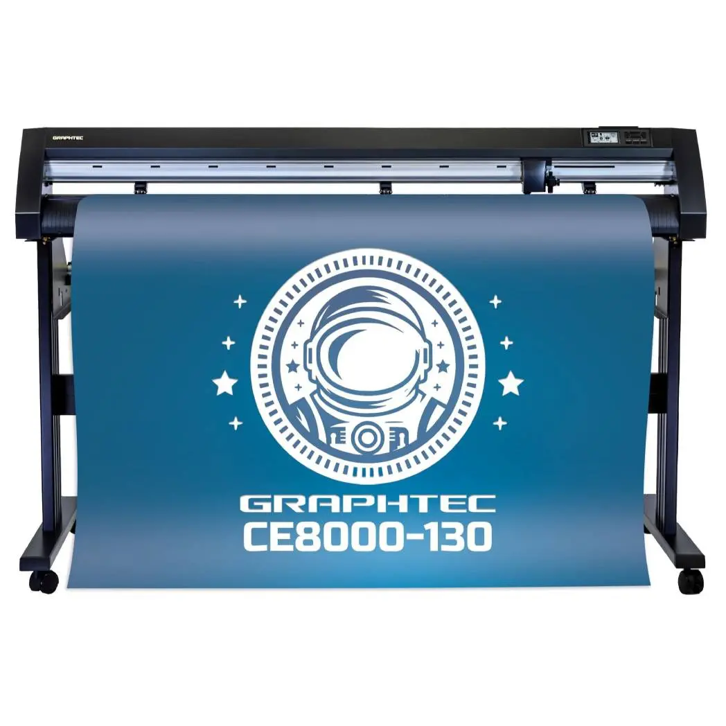 $139/Month Brand New Graphtec Ce-8000-130 50" Inch E-Class Wide Vinyl Desktop Cutter With Stand 1