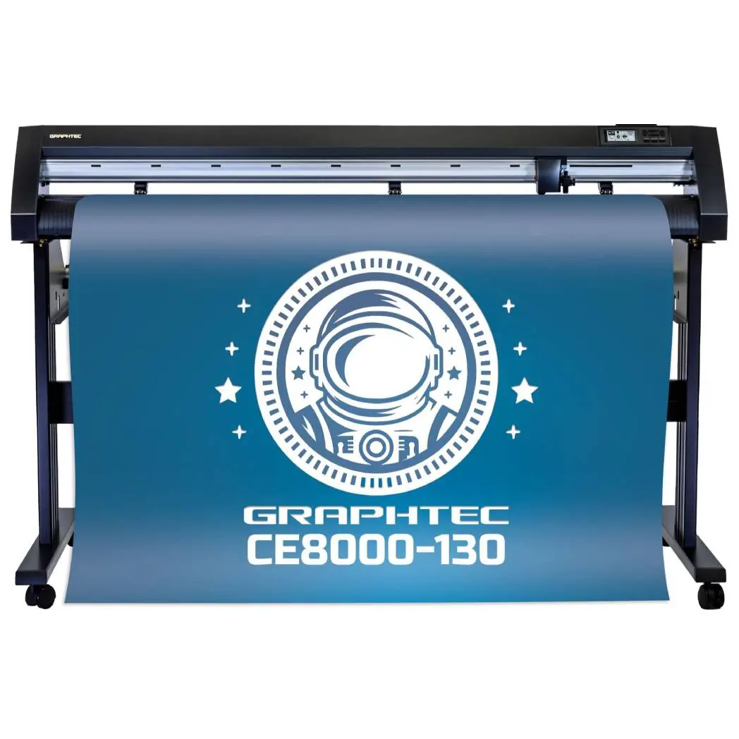 $155/Month Brand New Graphtec Ce 8000-130-E N Ethernet Supported Model 50" Inch E-Class Wide Vinyl Desktop Cutter With Stand 1