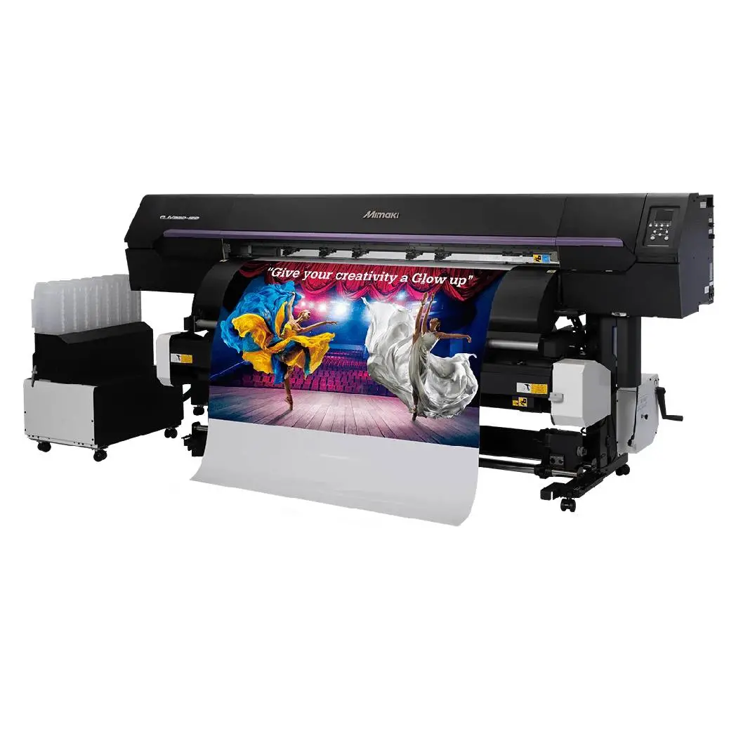 $285/Month Never Used Mimaki Cjv330-160 64" Inch Commercial Wide Format Production Printer And Cutting Plotter Like New 1